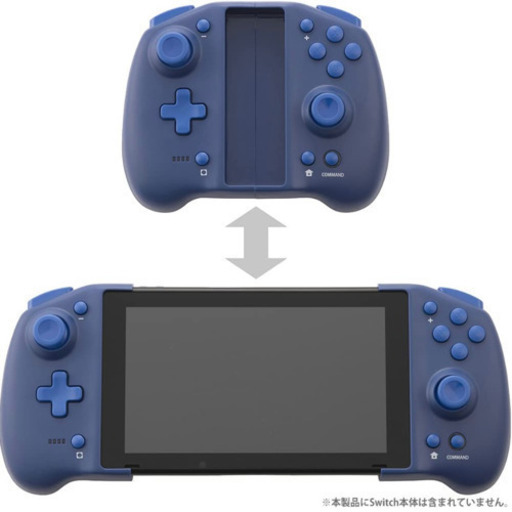 CYBER ・ ダブルスタイルコントローラー ( SWITCH 用)ブルー - Switch