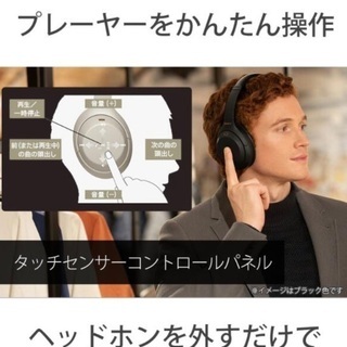 SONY ソニー ワイヤレスヘッドホン WH-1000XM4 ブラックの画像