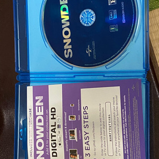 【希少海外版】スノーデン(SNOWDEN)DVD &Blu-ray <海外版>の画像