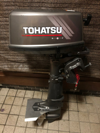 最終値下げ！雅ファクトリーフルチューン　トーハツ 船外機　5馬力改　フルチューン後５回使用　２スト