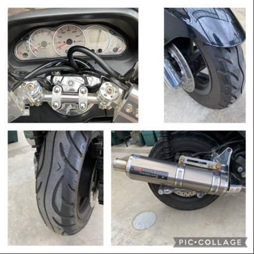 マジェスティ 250C ブラック！ 大人カスタム！SG03J 通勤、通学にお洒落