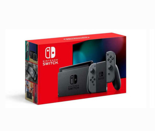 Switch 本体　部品全部有り　グレー