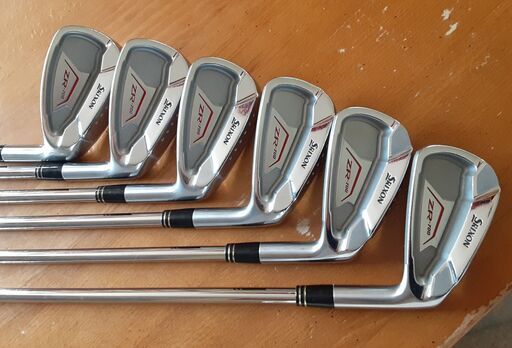 高級カスタム ! 良品! 希少! 日本シャフト N.S.PRO750GH WrapTech SRIXON ZR-700 FORGED シニア(?)、女子プロ使用(?)