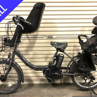 電動自転車☆ブリヂストン ビッケ 3人乗り 残キロSW 8.7ah☆