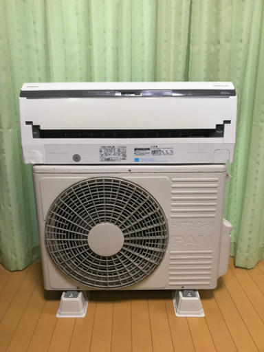 ??大特価①‼️6畳用❗️取付込❗️PayPay可❗️HITACHIエアコン