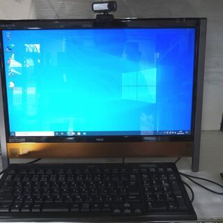 【新品SSD 起動18秒】corei5 NEC PC-VN370BS6B 20インチ 一体型PC Windows10pro 64bit 動作保証1か月付 
