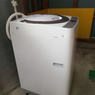 洗濯機　全自動　SHARP製