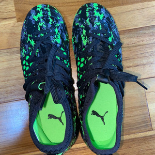 【新品 未使用】プーマ　サッカー スパイク シューズ　20.0cmの画像