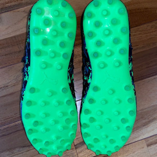 【新品 未使用】プーマ　サッカー スパイク シューズ　20.0cmの画像