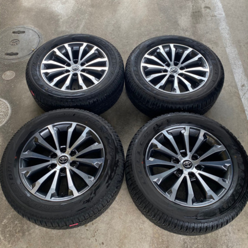 プラド 純正 タイヤ・ホイールセット 4本組 19インチ　265/55R19