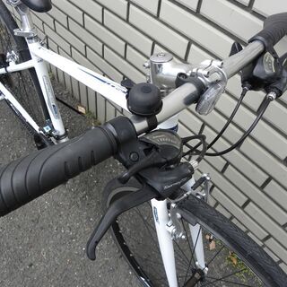 クロスバイク 700C】PRECISION Sports プレシジョン 白 ホワイト