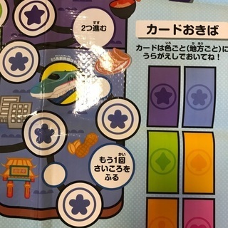プラレール　すごろく　シートの画像