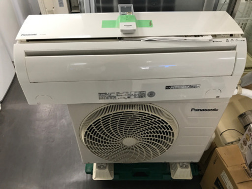 洗浄・動作済み。Panasonic6〜9畳用・CS-J226C-W・2016年製
