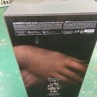 【BE a RBRICK LEONARD DE VINCI Mona Lisa 1000％】国内正規品 モナリザ ベアブリック Medicom Toy ダビンチ メディコムトイ 化粧箱ダメージ有の画像