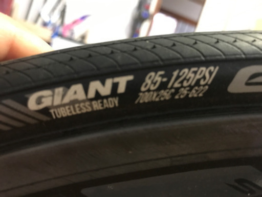 GIANT SLR1 Carbon ホイール　