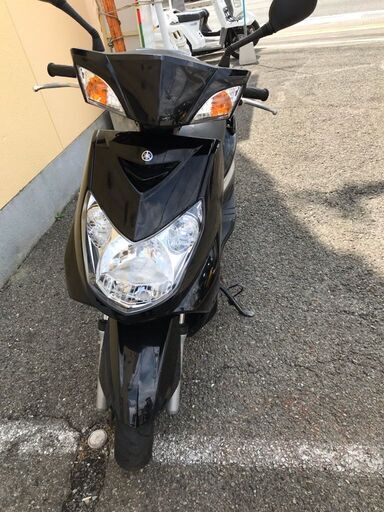 シグナスX-125CC-2　SE44J前期 黒　実動　社外マフラー付き