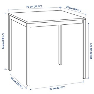 メルトルプ　ダイニングテーブル　IKEA イケアの画像