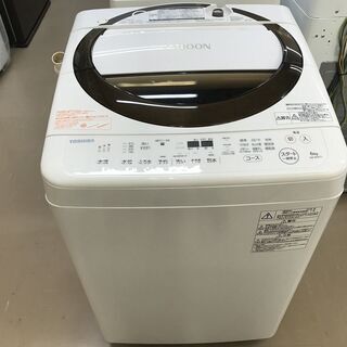 【店頭販売】東芝　洗濯機　AW-6D6　18年製　中古品【うるま市田場】