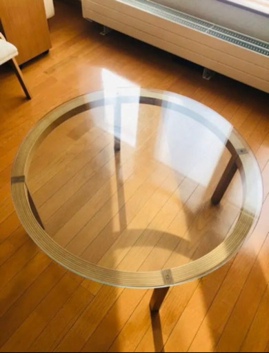 カンディーハウス、ストライプシリーズ丸テーブル