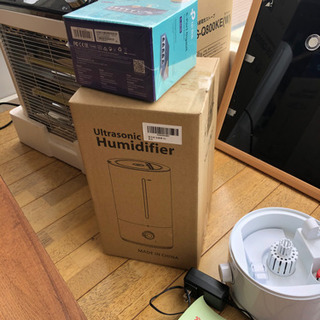【値下げ】超音波加湿器。美品中古2つありますの画像
