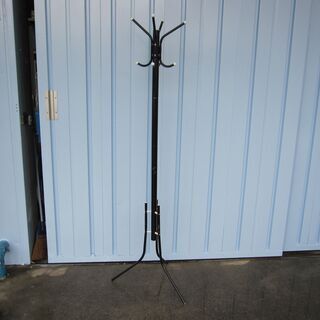 ポールハンガー　ブラック　　H1700mm　多少キズあり