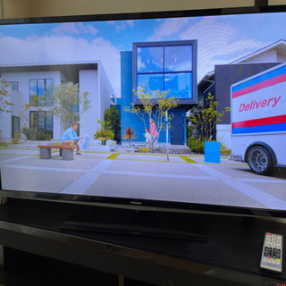 テレビTOSHIBA50型+スピーカー付きテレビ台