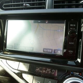 平成28年アクア　Xアーバンソリッド　純正SDナビ　バックカメラ　Bluetooth　衝突軽減ブレーキ　シートヒーター　LEDヘッド　予備検査付の画像