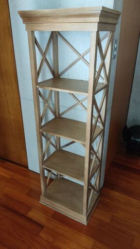 北欧風 家具　木製ラック　大