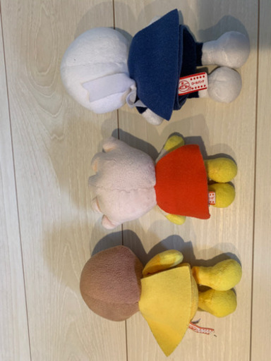 アンパンマン人形セット（カレーパンマン・クリームパンナ・ロールパンナ）