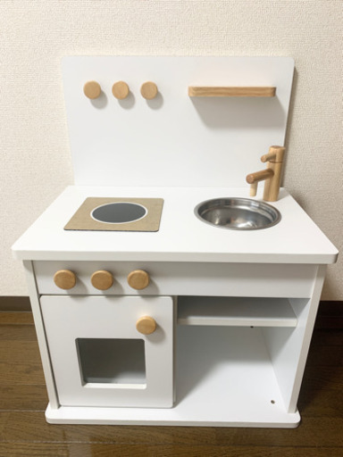 【最終値下げ】おままごとキッチン 木製 ※引き取りに来てくださる方