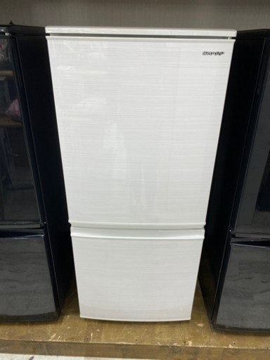 2020年製 SHARP ノンフロン冷凍冷蔵庫 SJ-D14F-W