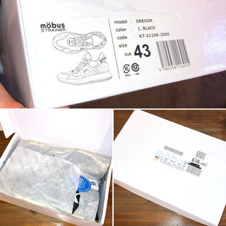 新品 箱付 mobus モーブス GREGOR グレゴール black JP26.5cm EUR43 GOOUTプレゼント懸賞の画像