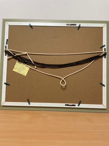 【大幅値下げ‼️】《手描き油絵》葛谷聖山（梅月）日本画額Ｆ6金 「赤富士」