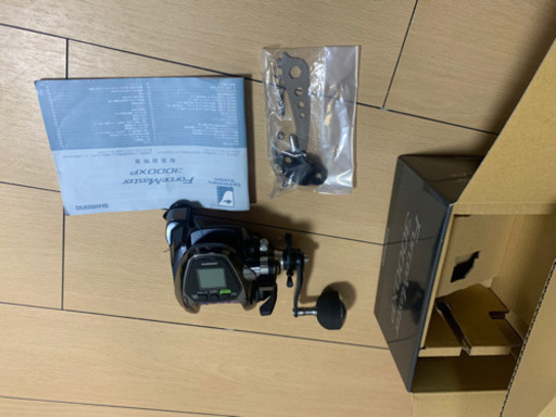 フォースマスター3000xp ロッド、ロッドホルダー、バッテリー4点セット