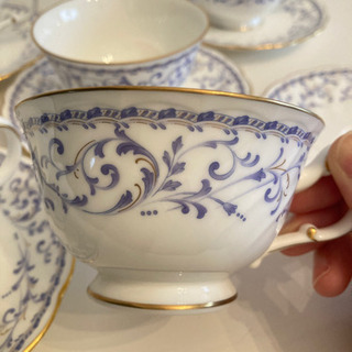 【受付終了】Noritake ノリタケ　ティーカップ5客セットの画像