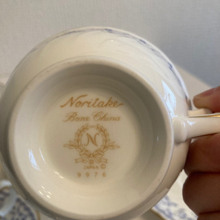 【受付終了】Noritake ノリタケ　ティーカップ5客セットの画像