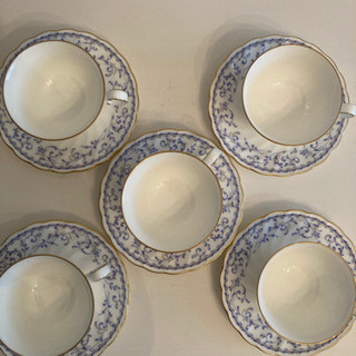 【受付終了】Noritake ノリタケ　ティーカップ5客セットの画像