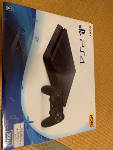 【新品未使用】PlayStation4 Jet Black 500GB CUH-2200A B01 プレイステーション4 ジェットブラック500GB