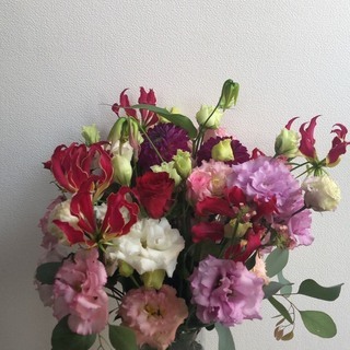 生花の花束　5月19日作成