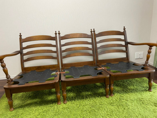 飛騨の家具　ソファ　3人がけ