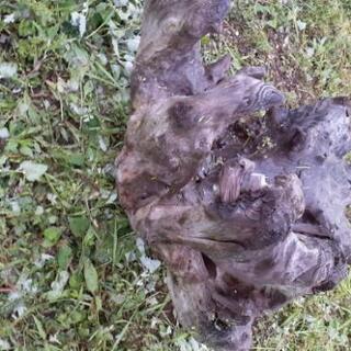 木の置物の画像