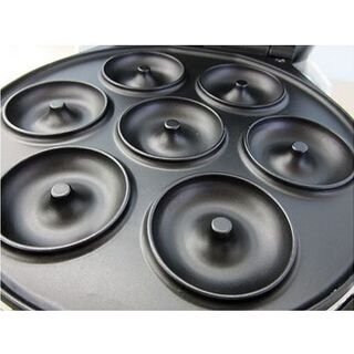 ☆【ミニドーナツメーカー】7個同時調理 HOME SWAN SDM-60 インスタ映え モッフル ホットケーキミックス ミニドーナツ製造機 ホームパーティー 札幌 北20条店の画像