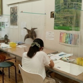 アトリエピントール絵画教室です🌟子供絵画、大人絵画(デッサン、水彩、油絵、パステル何でもok)、高校美術科受験の画像