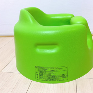 イス（小）　バンボ　ベビーチェア　グリーン（黄緑）　ベルト付の画像