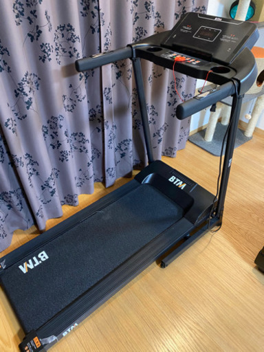 ルームランナー 家庭用 電動 MAX16km/h BTM 折りたたみ