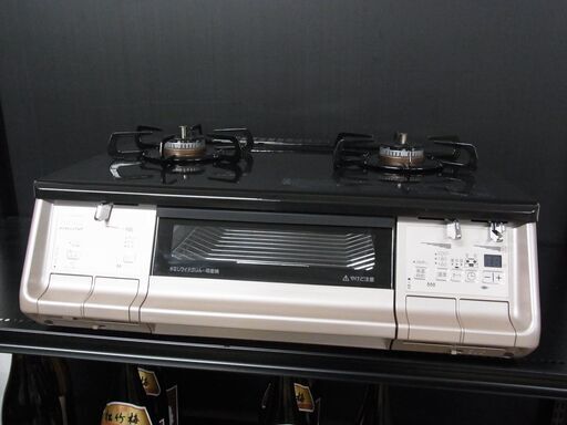 パロマ 2019年製 エブリシェフ every chef IC-731KWXA-R LPガス用ガスコンロ 右側強火力