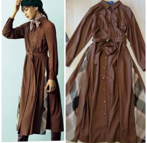 【美品】ブルーレーベルクレストブリッジワンピース