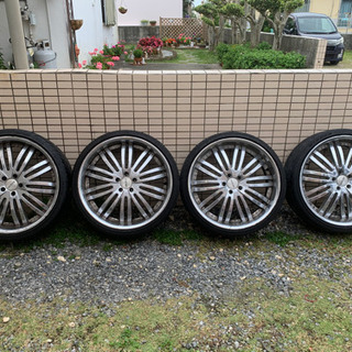 22インチタイヤホイールセット
