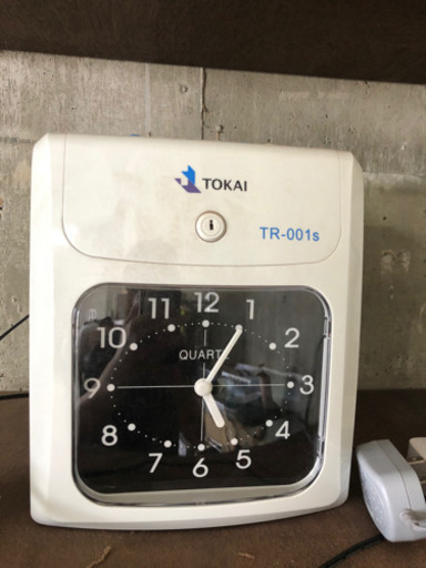 TOKAIタイムカードレコーダー。可動チェック済み