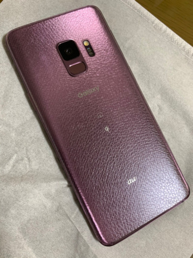 超美品 Galaxy s9 au 64GB パープル